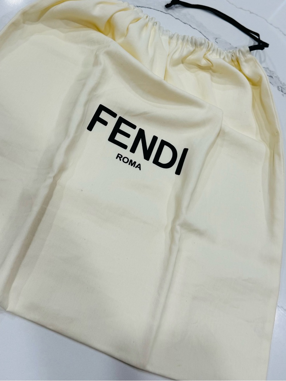 FENDI Roma Drawstring Style Bag - Picture 3 of 4